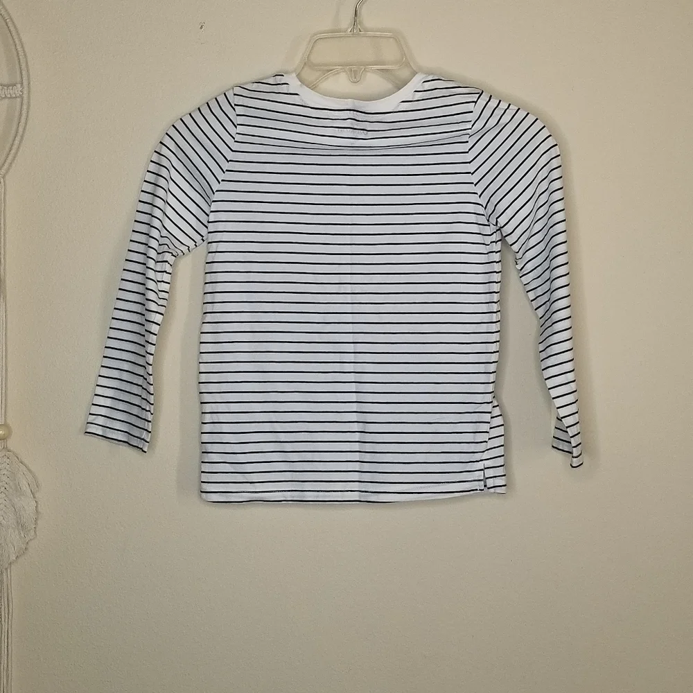 3/$25 OshKosh B'gosh HEY Striped Long Sleeve Top 7
